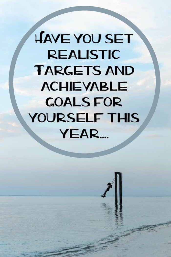 Have you set realistic Targets and achievable goals for yourself this year....