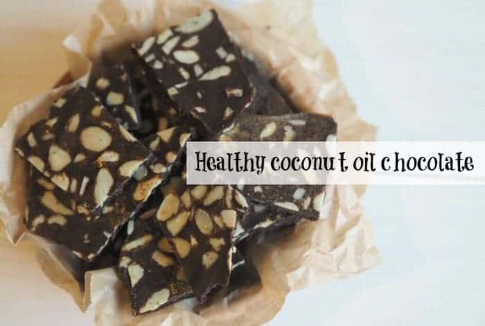 Healthy Coconut oil chocolate....