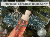 Homemade Christmas Room Spray....