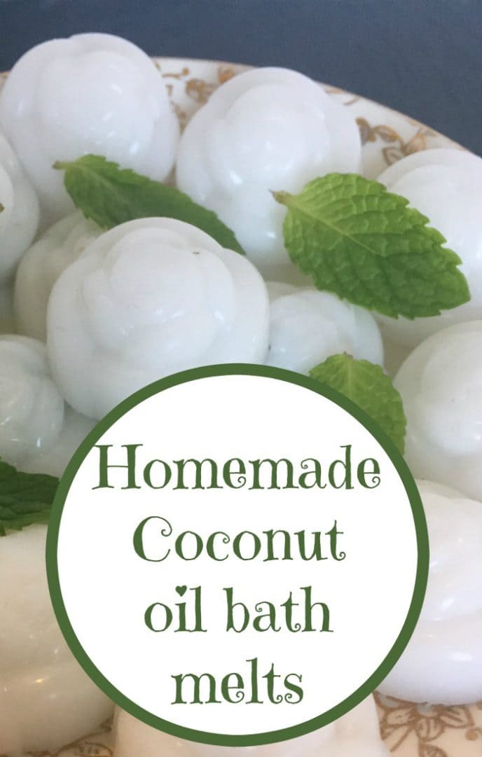 Homemade coconut oil bath melts.... The Diary of a Frugal Family