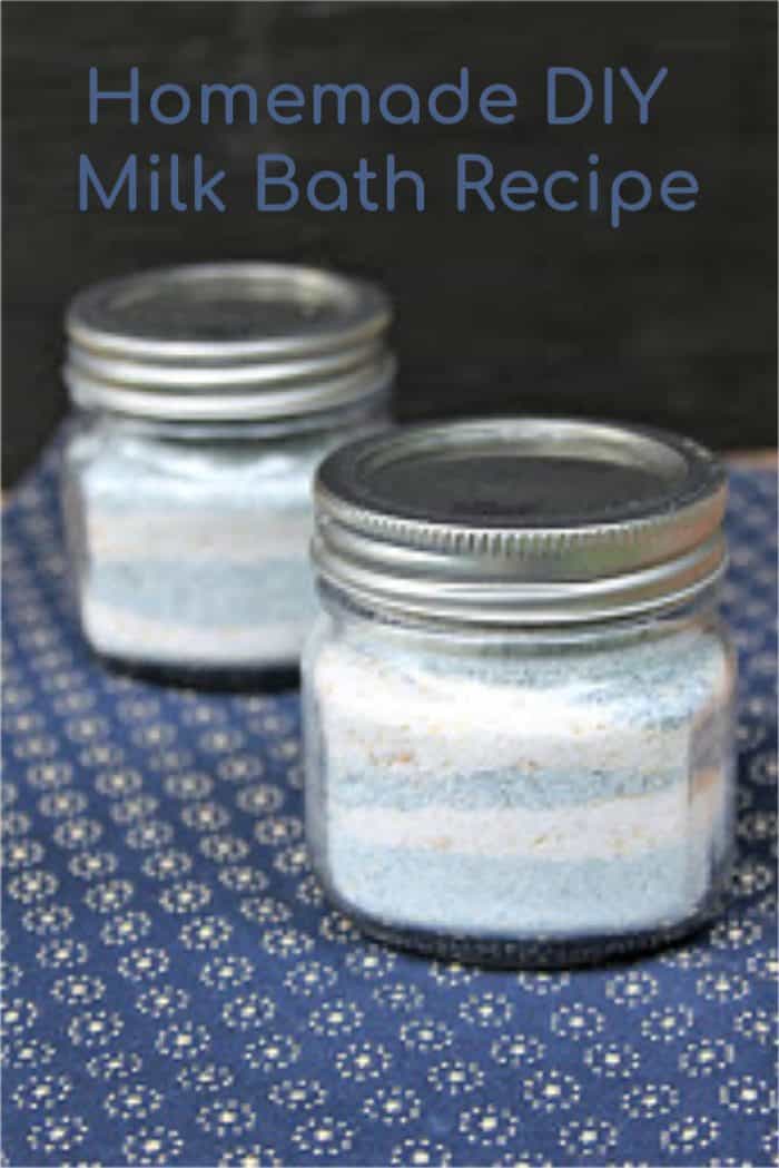 Homemade DIY Milk Bath Recipe