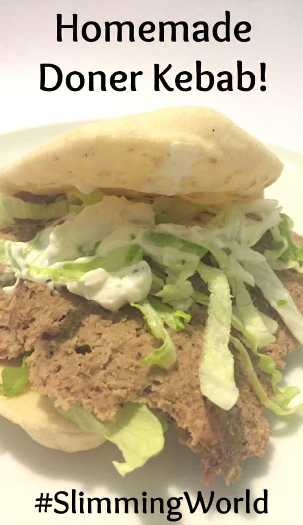 Homemade Doner Kebab {Slow Cooker} {Slimming World} {Fakeaway
