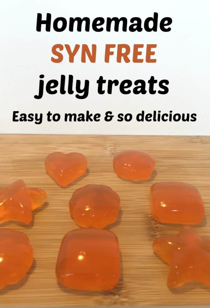 Homemae syn free jelly treats - easy to make and so delicious