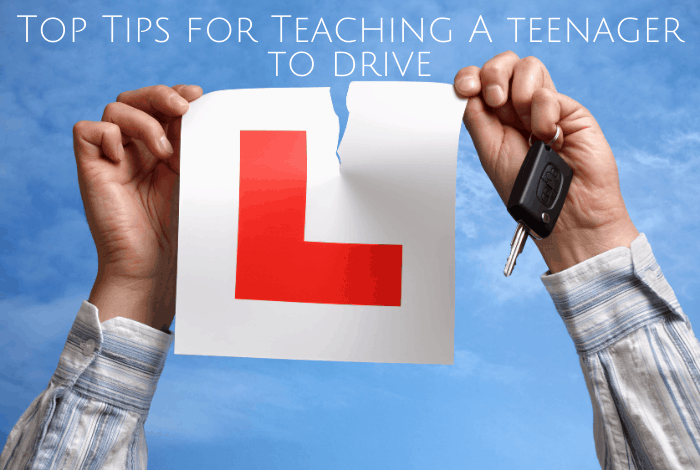 Top Tips for Teaching A teenager to drive without falling out!