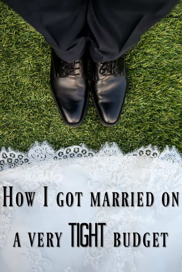 How I got married on a very tight budget