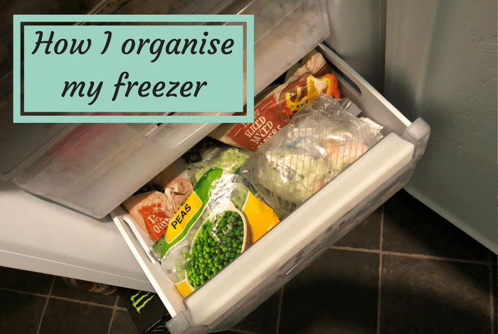 How I organise my freezer