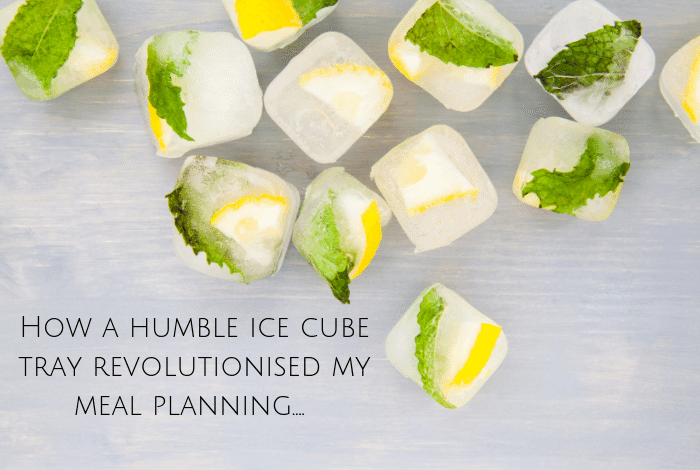 How a humble ice cube tray revolutionised my meal planning....