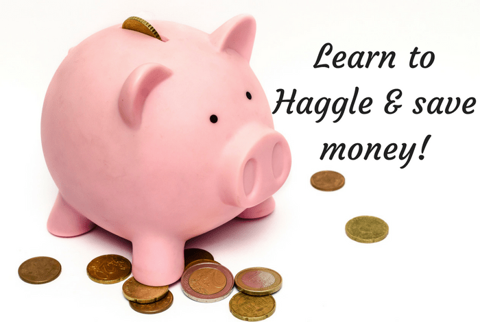Learn to Haggle & save money!