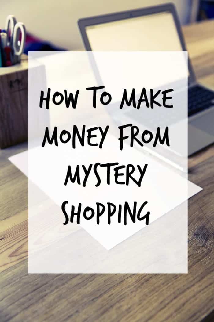 How to make money from Mystery Shopping