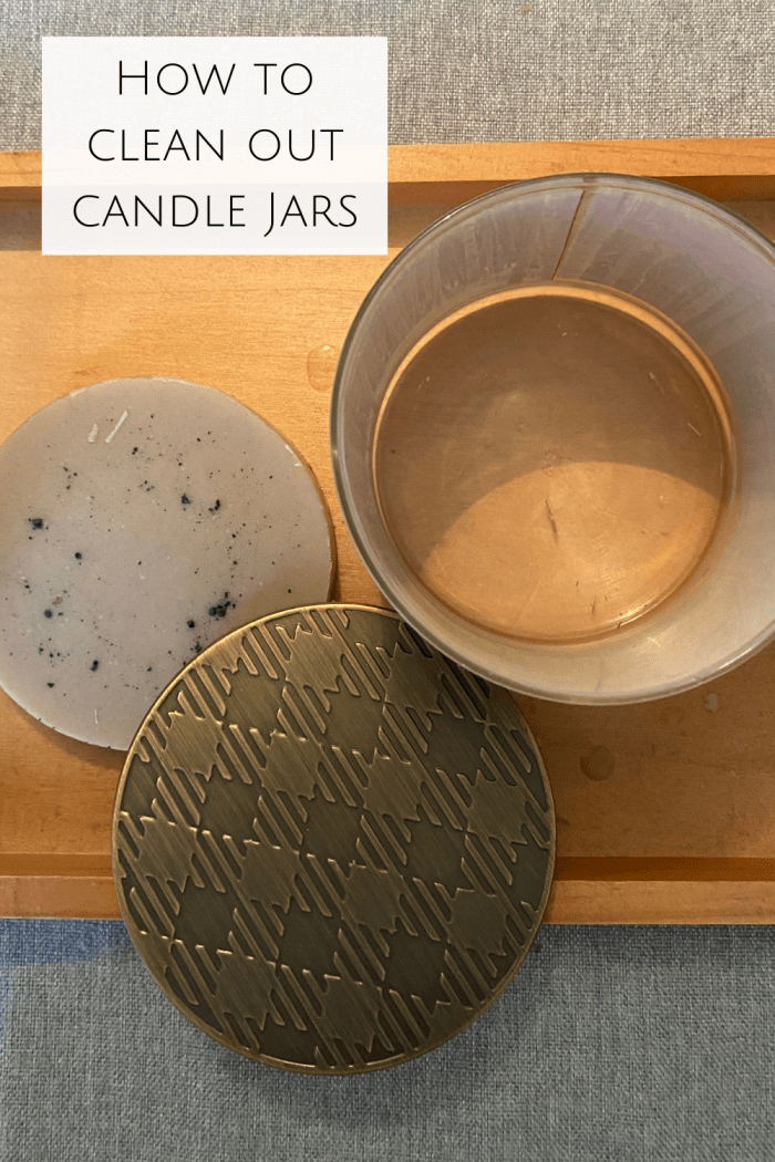 How to clean out candle Jars