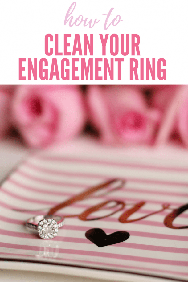 How to clean your engagement ring at home.... The Diary of a Frugal