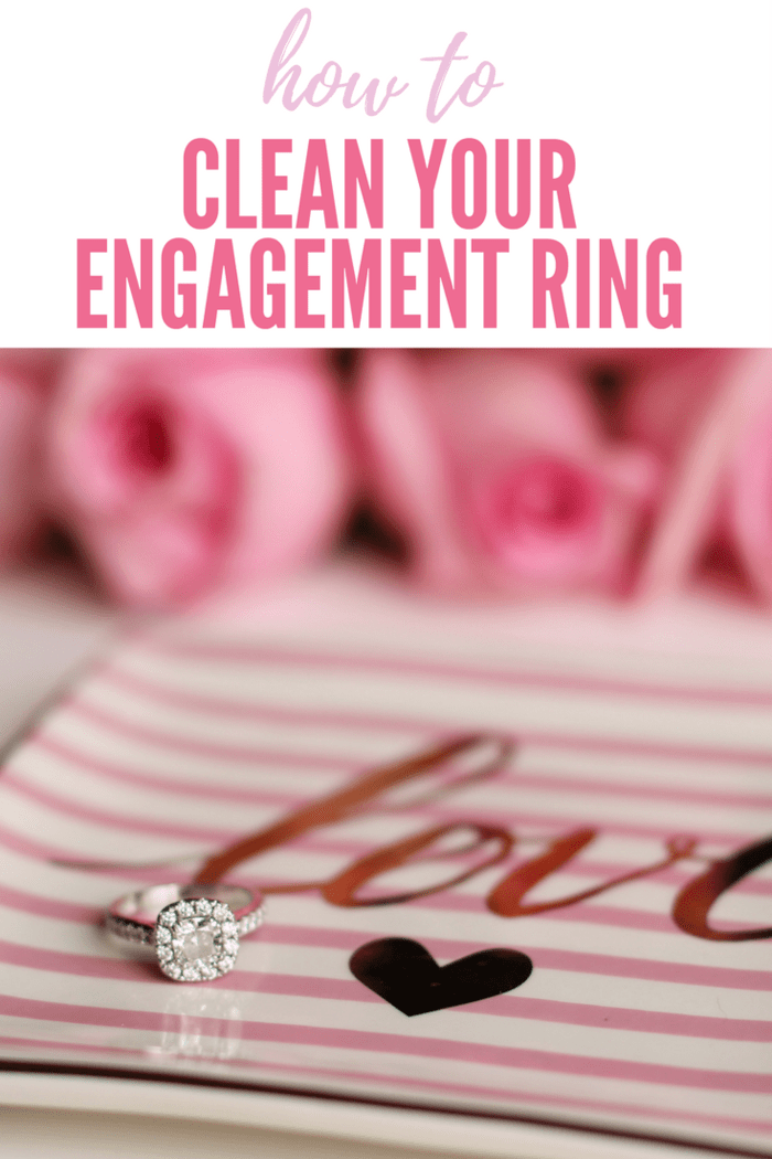 How to clean your engagement ring!