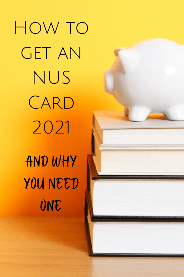 How to get an NUS Card 2021 (Totum membership)