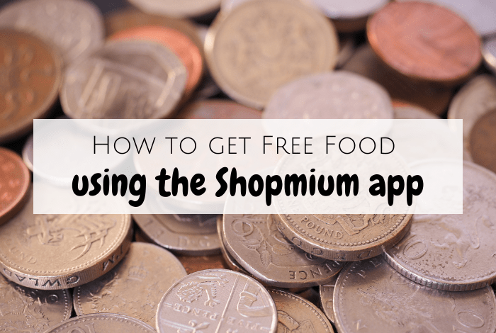 How to get free food using the Shopmium app