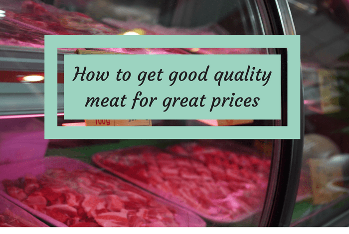 How to get good quality meat for great prices....