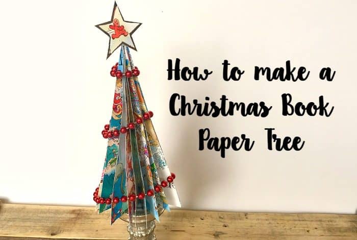 How to make a Christmas Book Paper Tree