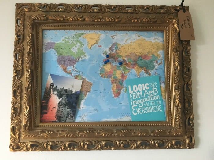 How to make a personalised family travel map