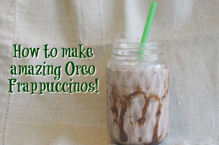 How to make amazing Oreo Frappuccinos - easy and tasty!