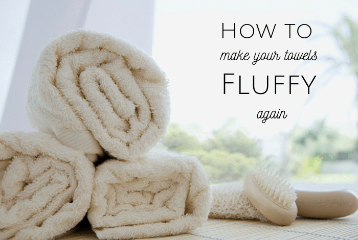 How to make your towels fluffier