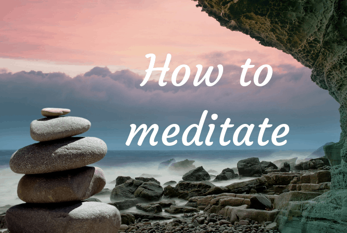 How to meditate - includes a free printable step by step guide!