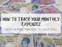 How to track your monthly expenses....
