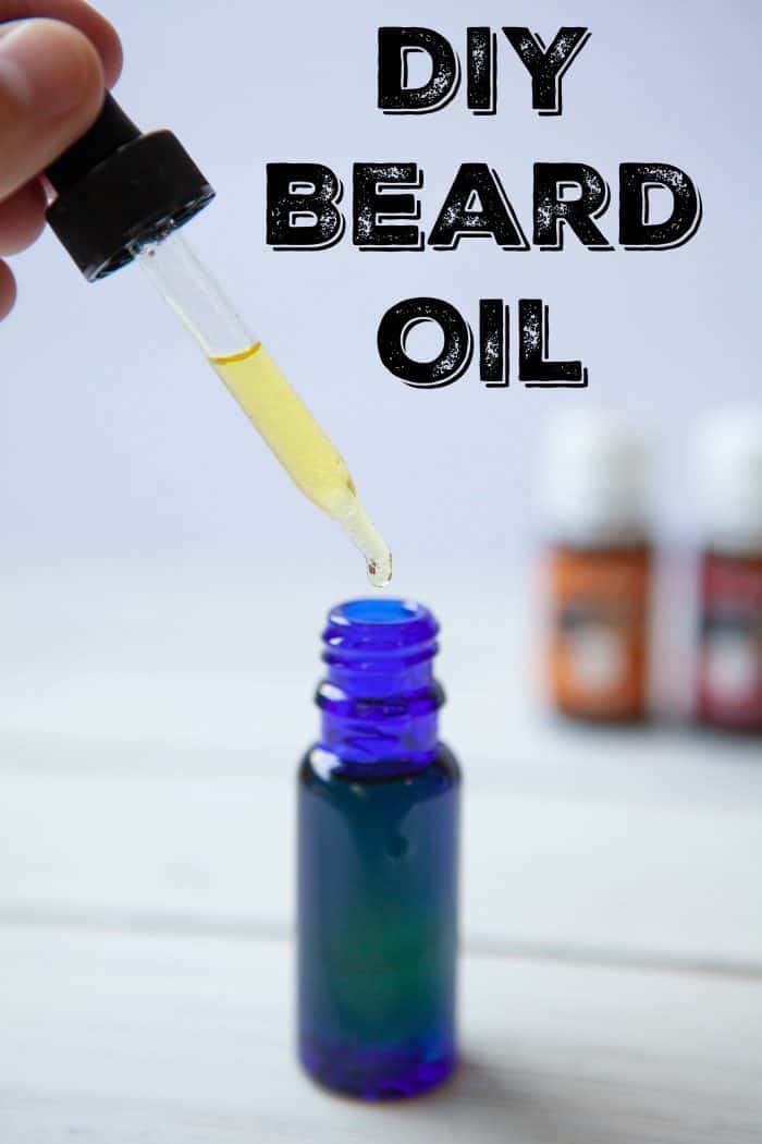 DIY Beard Oil - A great homemade unique fathers day gift!
