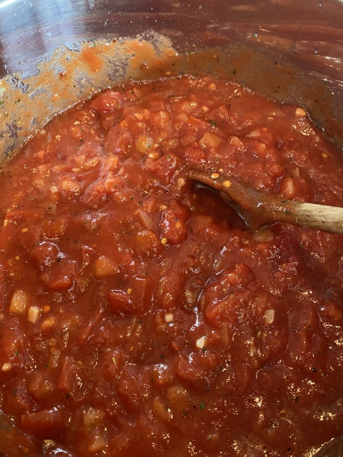 homemade Spicy Arrabbiata Sauce