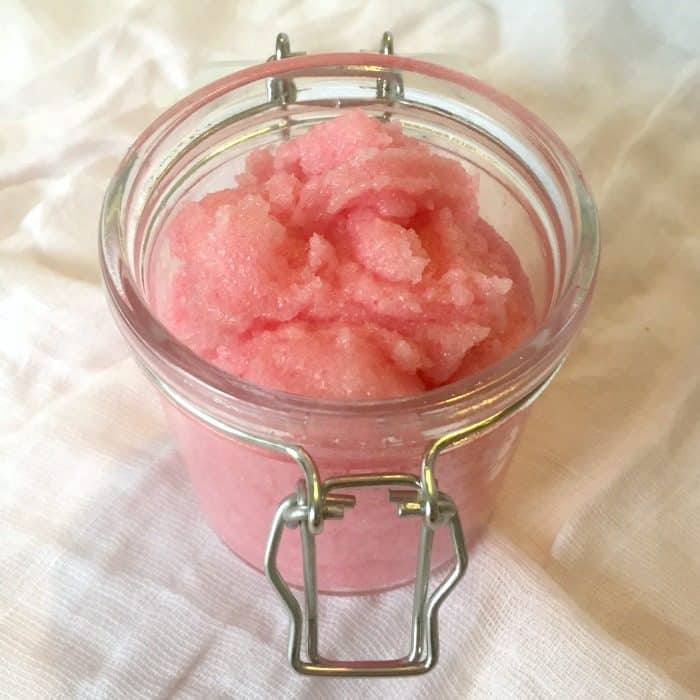 Whipped Pink Lemonade Body Scrub DIY