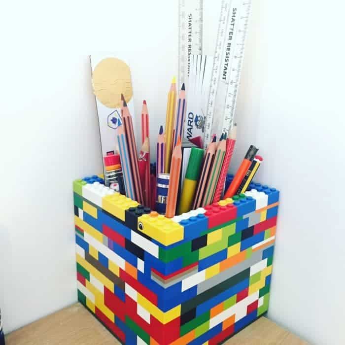 Upcycled Lego Pen Pot