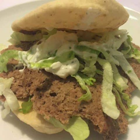 Homemade Doner kebab