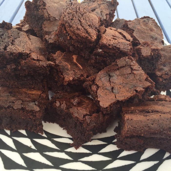 Easy chocolate brownie recipe! The Diary of a Frugal Family