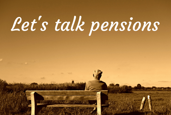 Let's talk pensions....