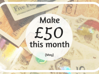 3 super easy ways to make £50 this month (May 2019)....