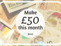 3 super easy ways to make £50 this month (June 2019)....
