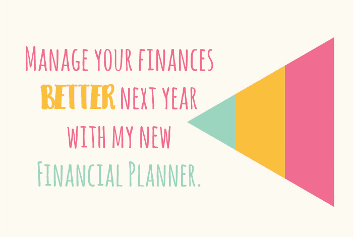 Manage your finances BETTER next year with my new Financial Planner.