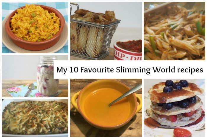 My 10 Favourite Slimming World recipes