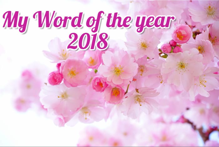 My Word of the Year 2018