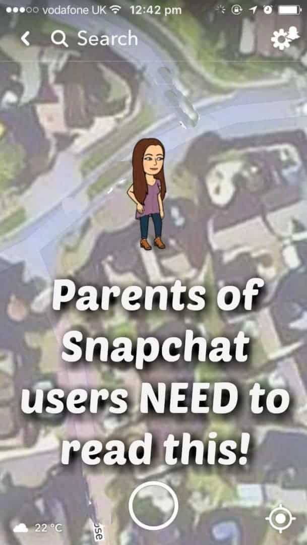 Parents of Snapchat Users NEED to read this.... The new Snapmap feature automtically shares your location with others unless you switch it off.