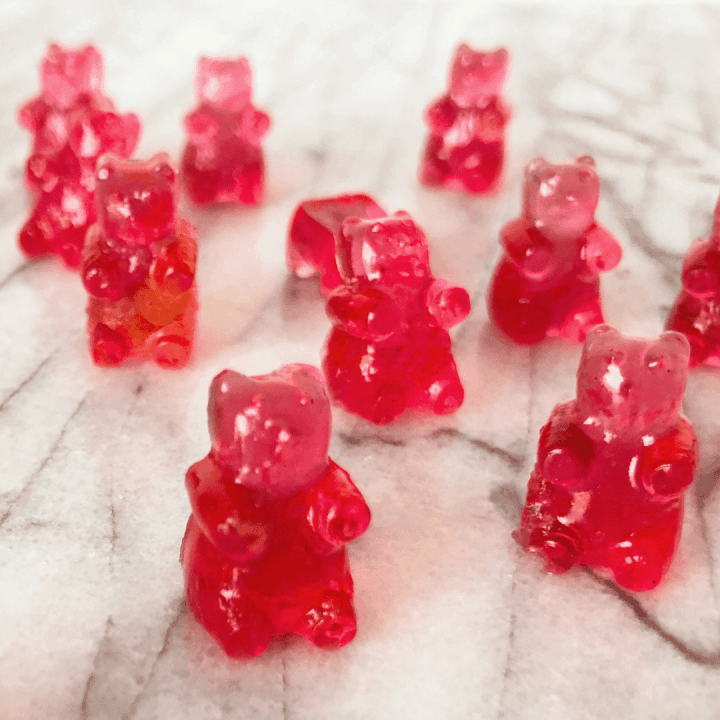 Pink Gin Gummy Bears