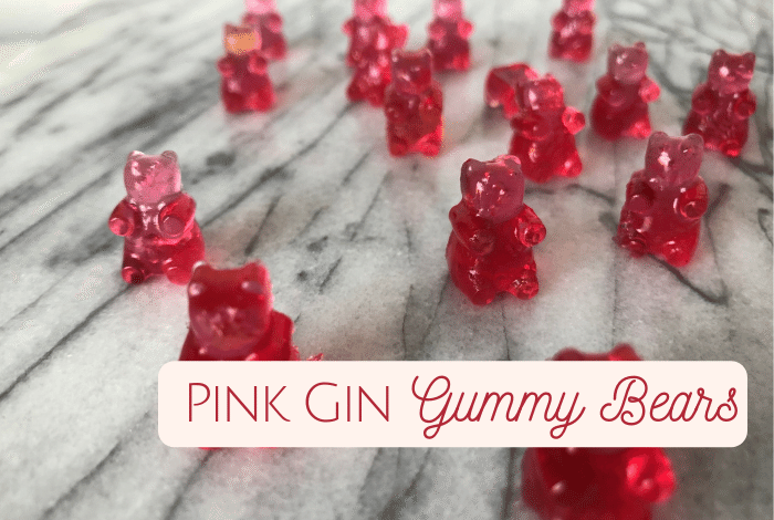 Pink Gin Gummy Bears