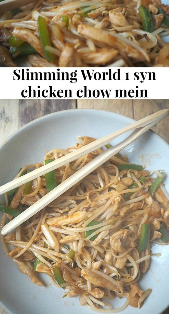 Slimming World 1 syn chicken chow mein 