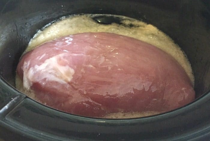 Slow cooker gammon cooked in Dr Pepper