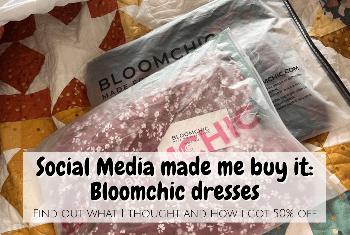 Social Media made me buy it: Bloomchic dresses