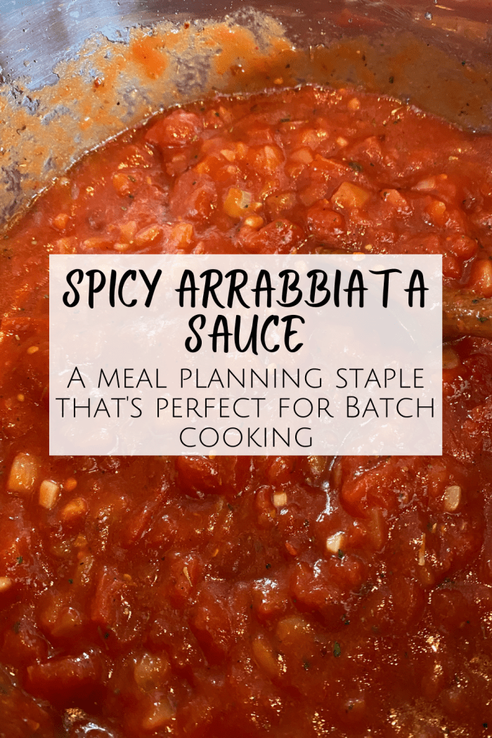 homemade Spicy Arrabbiata Sauce