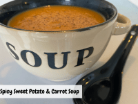 Spicy Sweet Potato and Carrot Soup....