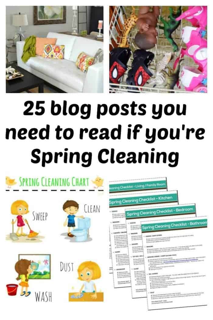25 blog posts you need to read if you're Spring Cleaning....