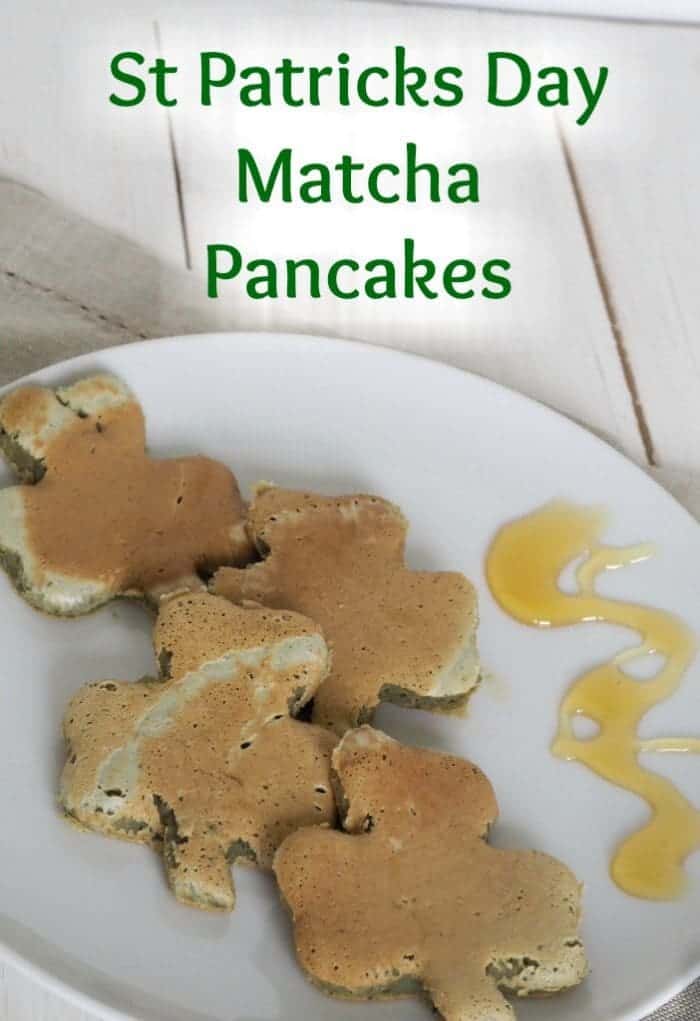 St Patricks Day Matcha Pancakes. Experience the amazing benefits of Matcha Powder in a pancake!
