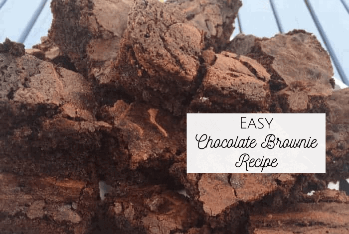 Easy chocolate brownie recipe