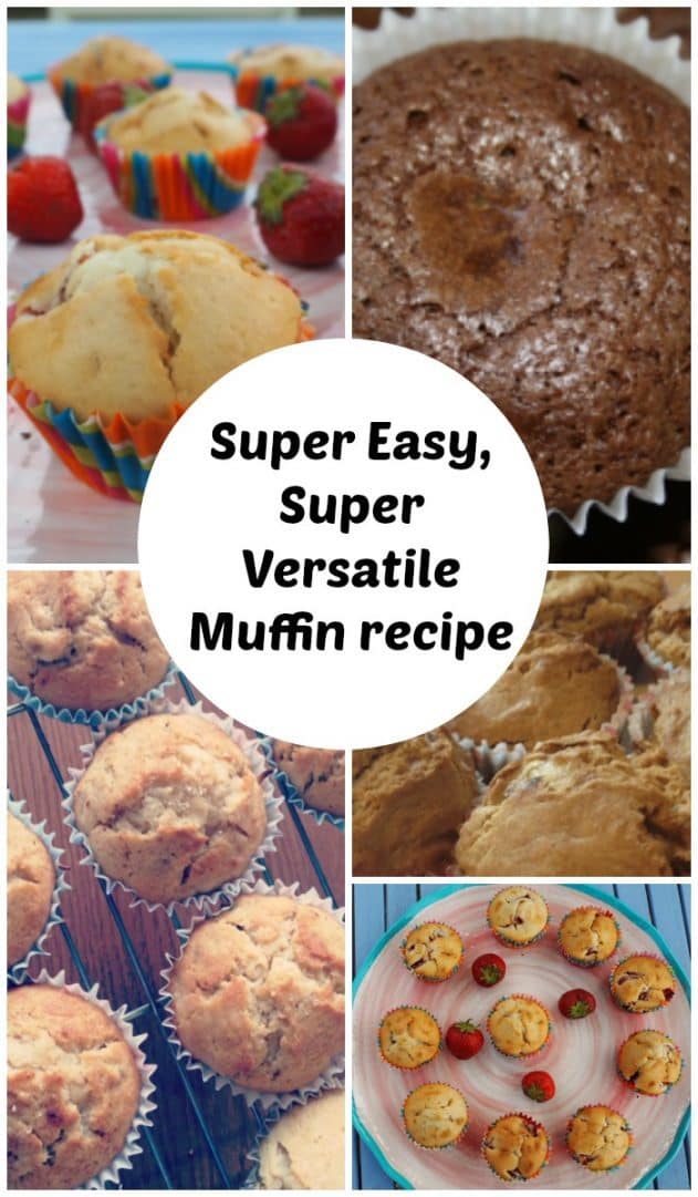 Super Easy, Super Versatile Muffin recipe