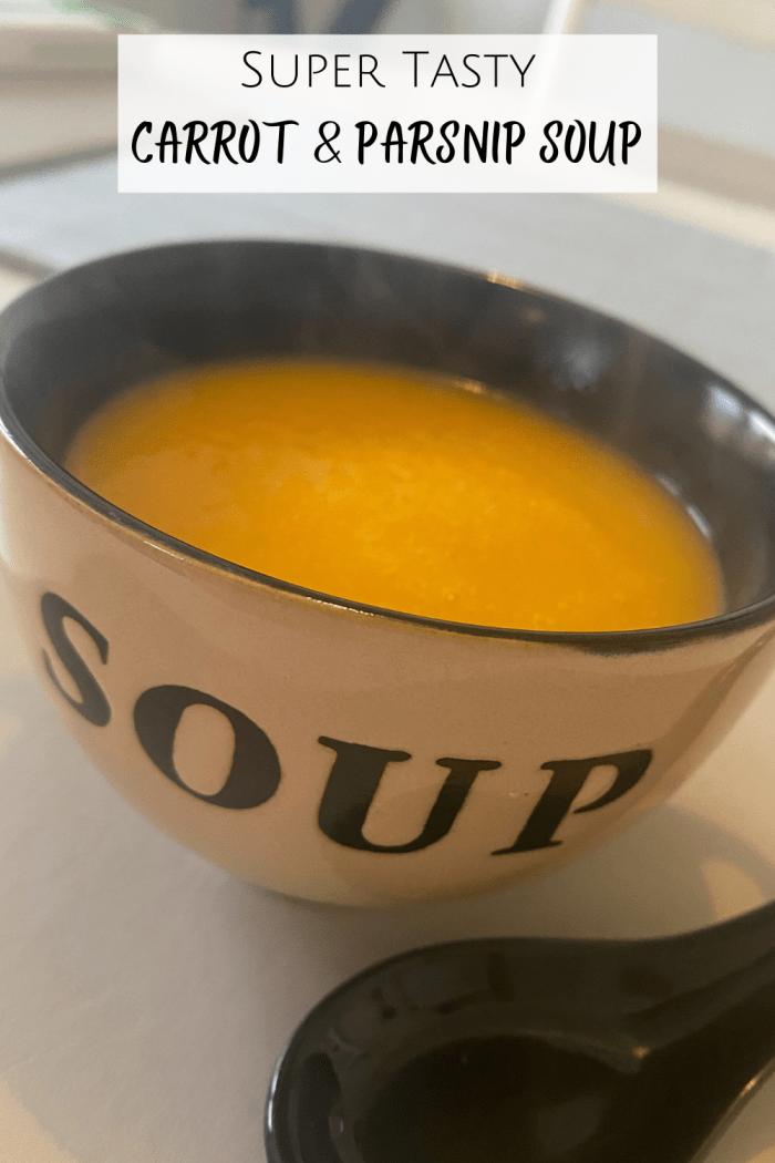 Super Tasty carrot and parsnip soup